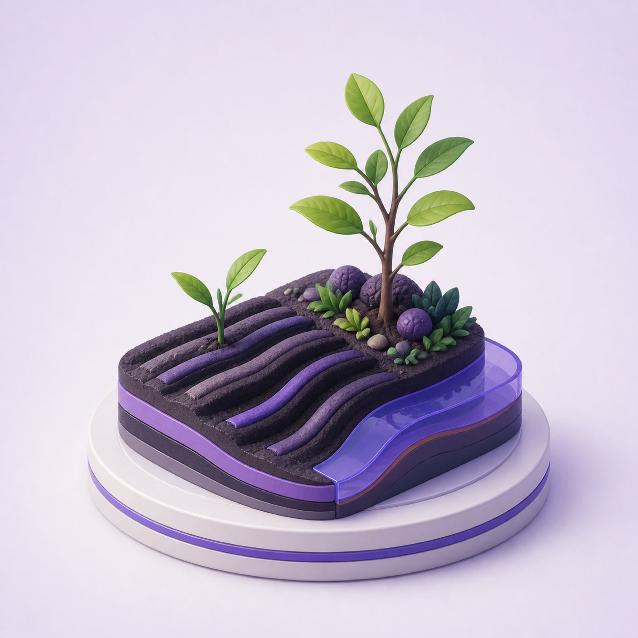 3D illustration representing Agriculture & Forestry AI tools