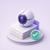 3D illustration representing Work Assistants and Productivity AI tools