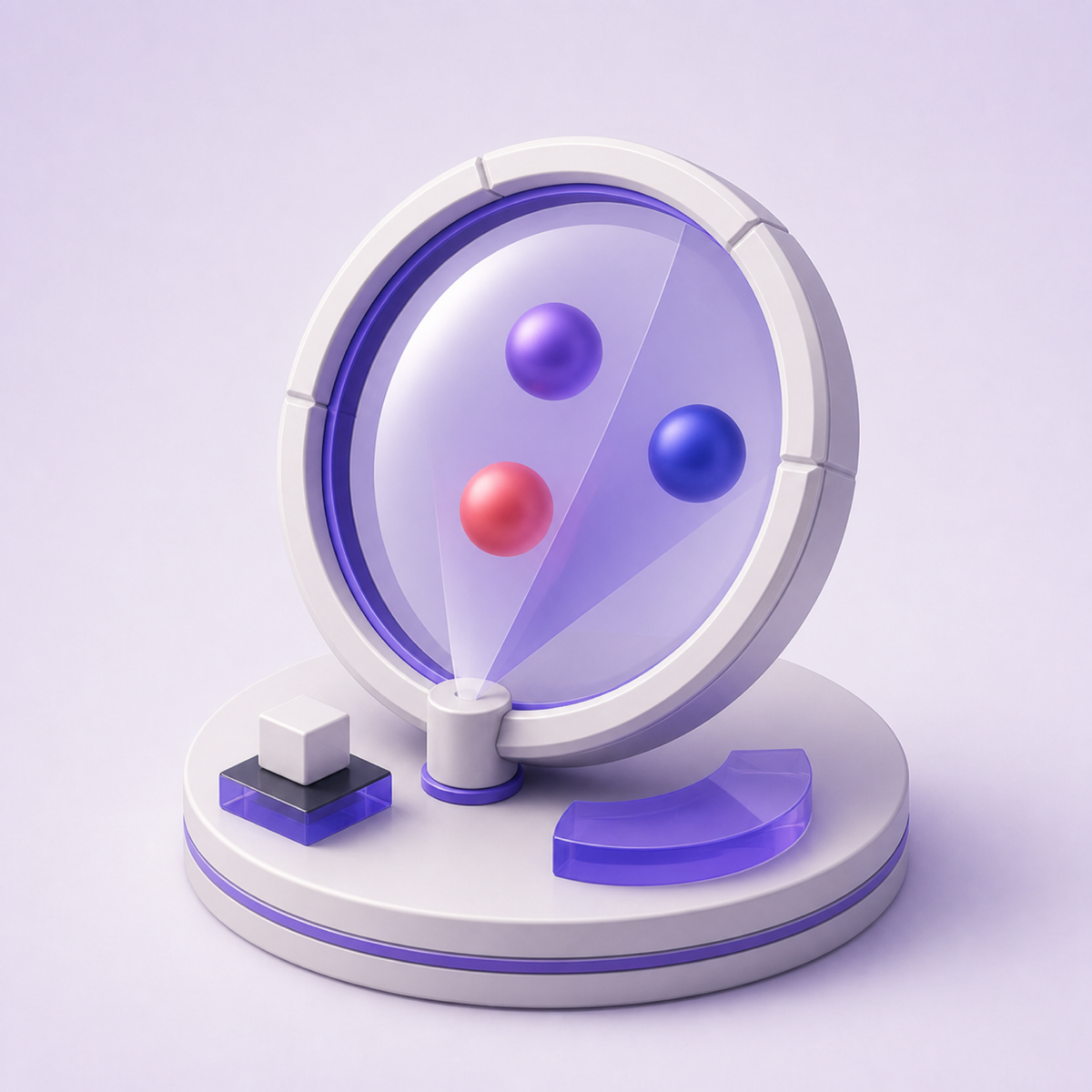 3D illustration representing Defense Intelligence AI tools
