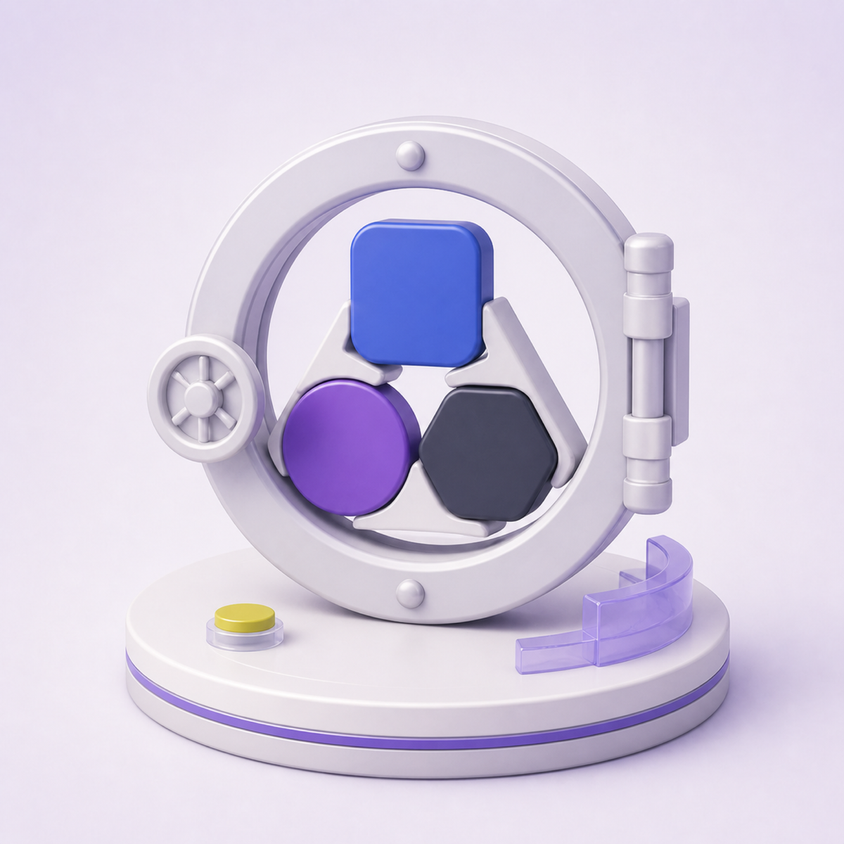 3D illustration representing Finance & Business AI tools