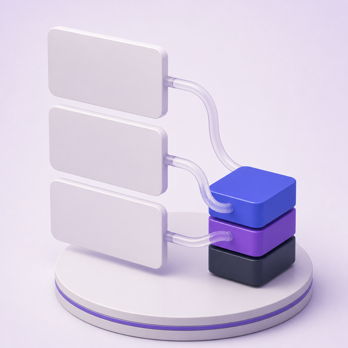 3D illustration representing IT & Software AI tools