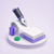 3D illustration representing Writing and Text AI tools