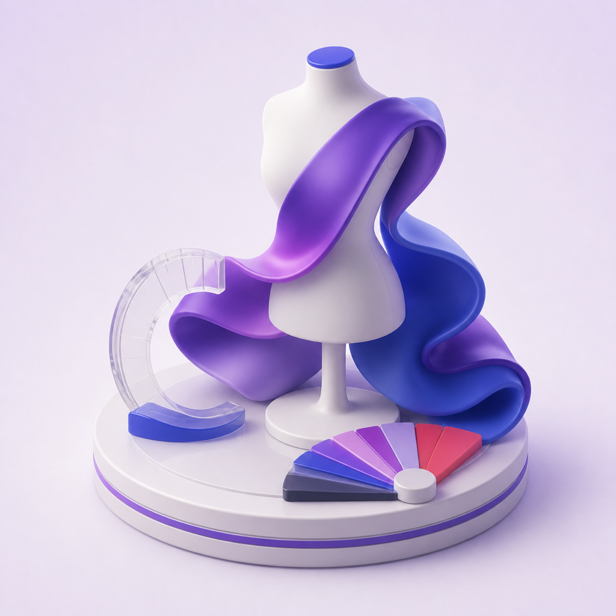Fashion & Design — 3D illustration