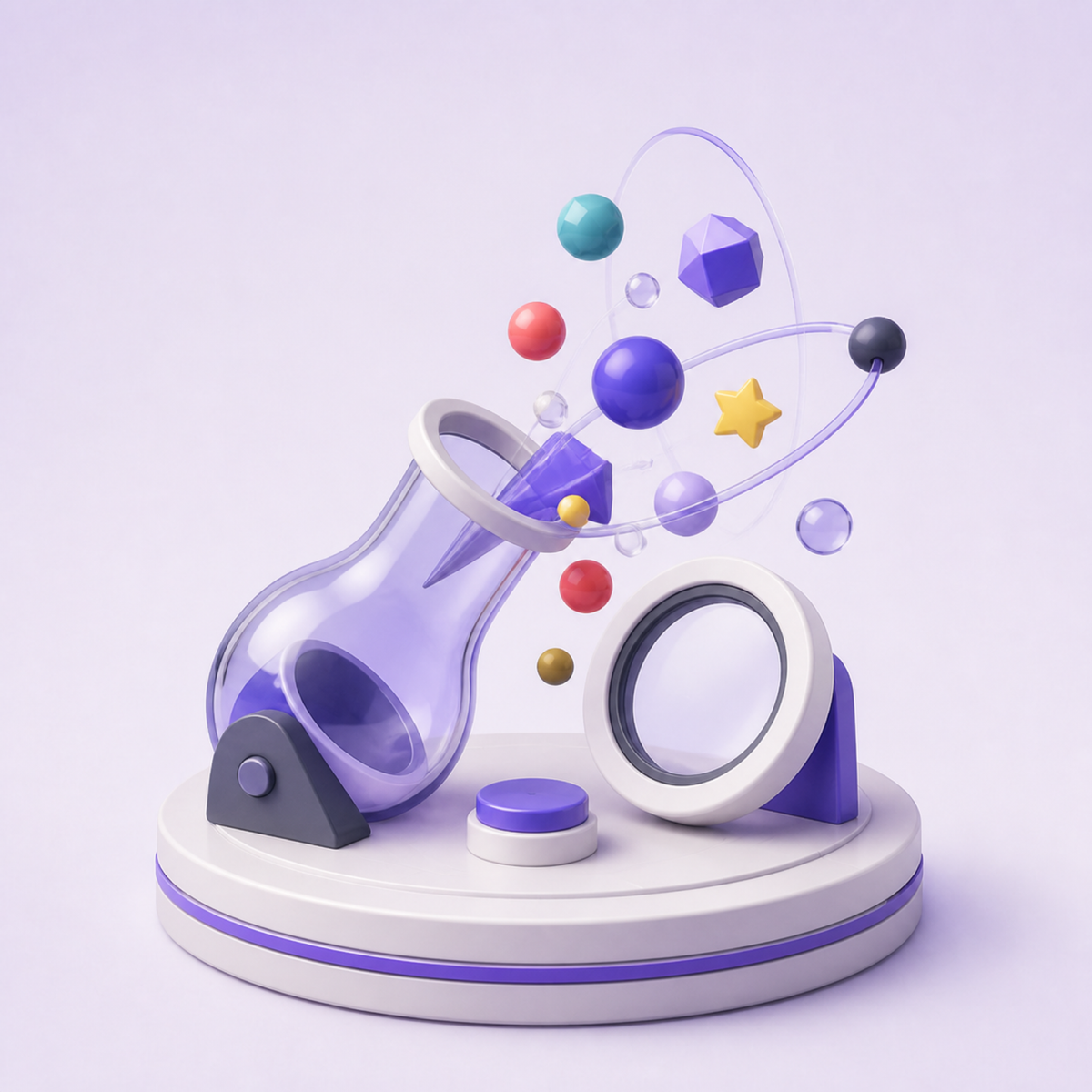 Fun & Experiments — 3D illustration
