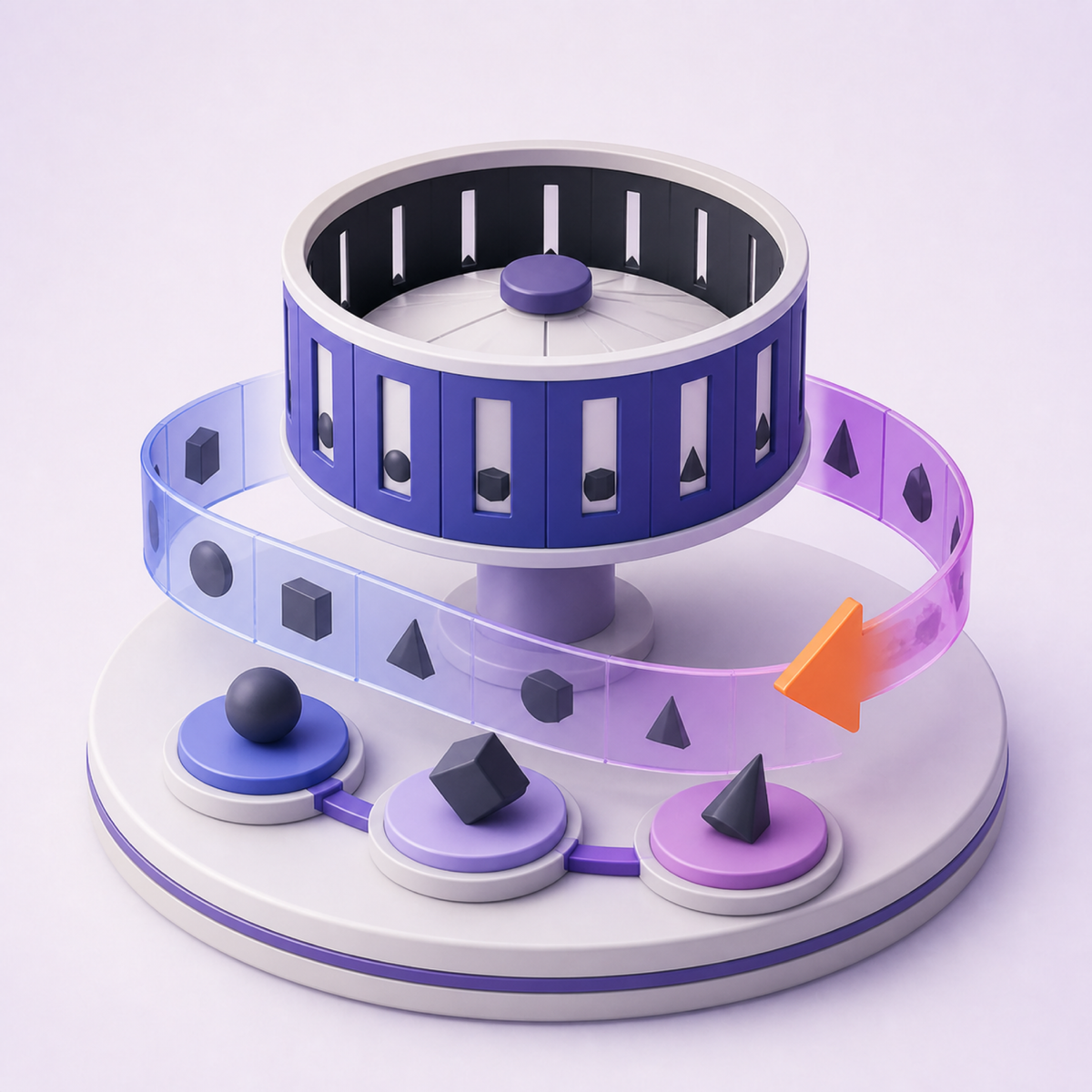 Animation — 3D illustration