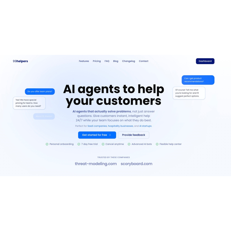 Official 99helpers by Guidaio