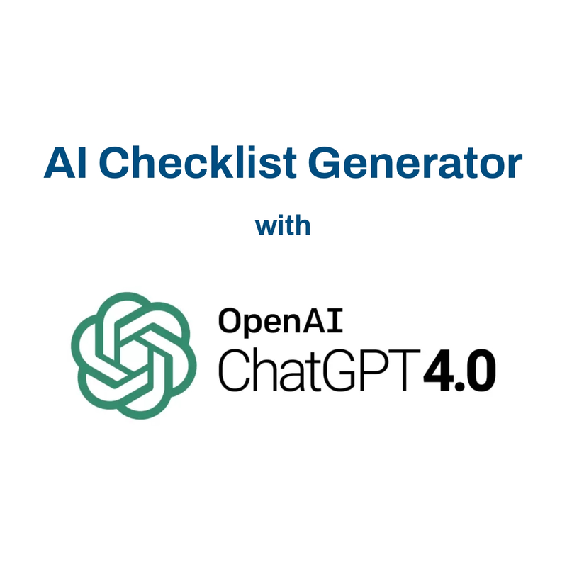 Official AI Checklist Generator by Guidaio