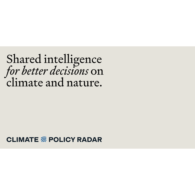 Official Climate Policy Radar by Guidaio