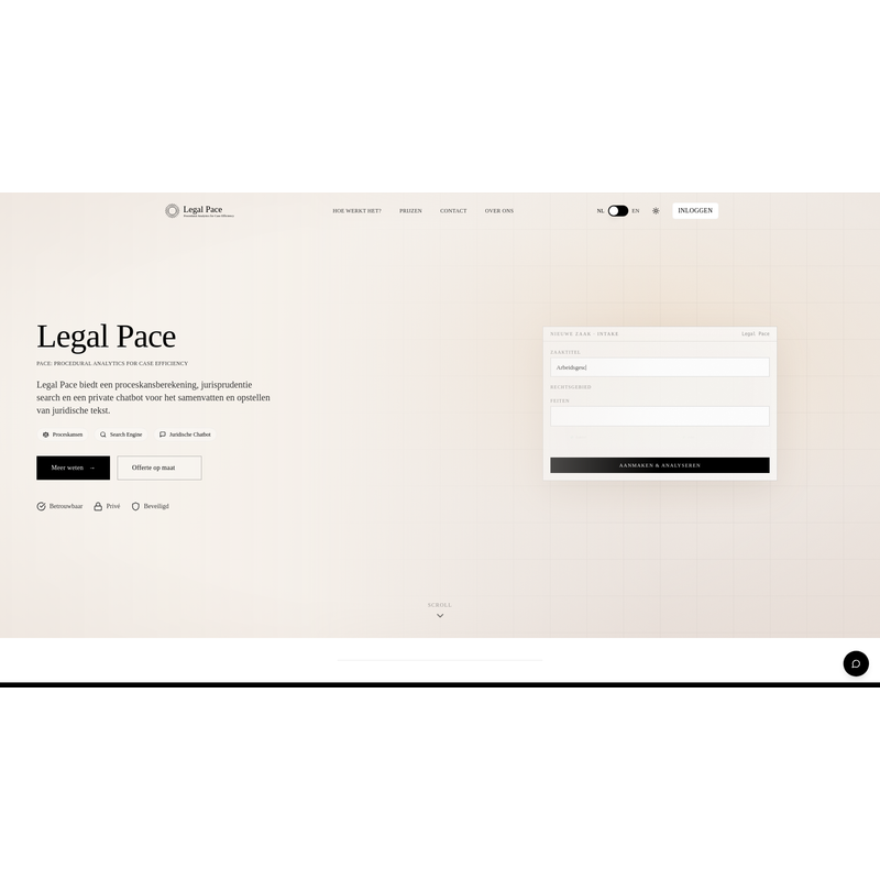 Official Legal Pace by Guidaio