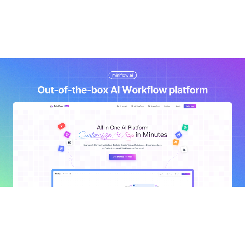 Official Miniflow.ai by Guidaio