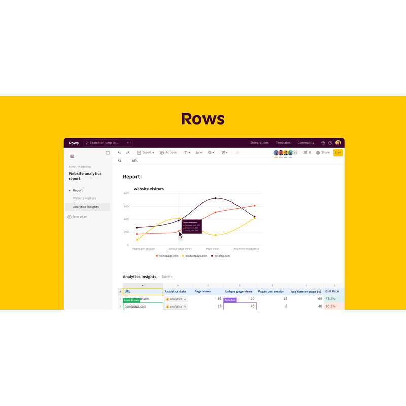 Official Rows by Guidaio